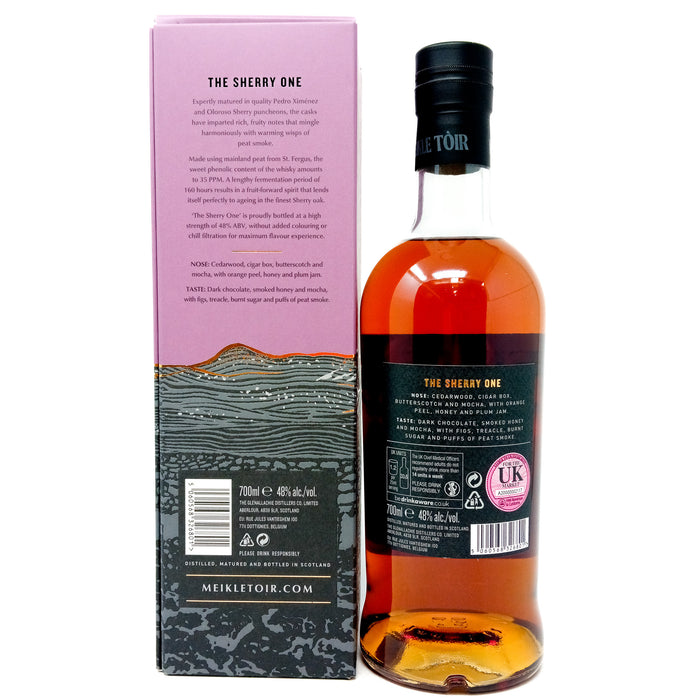 Meikle Tòir 'The Sherry One' 5 Year Old Single Malt Scotch Whisky, 70cl, 48% ABV