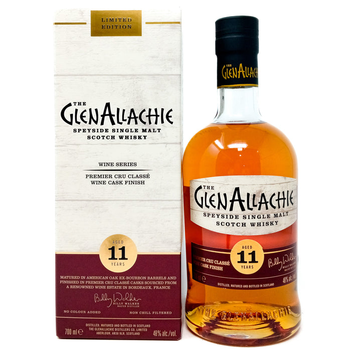 Glenallachie 11 Year Old Premier Cru Classé Finish Single Malt Scotch Whisky, 70cl, 48% ABV