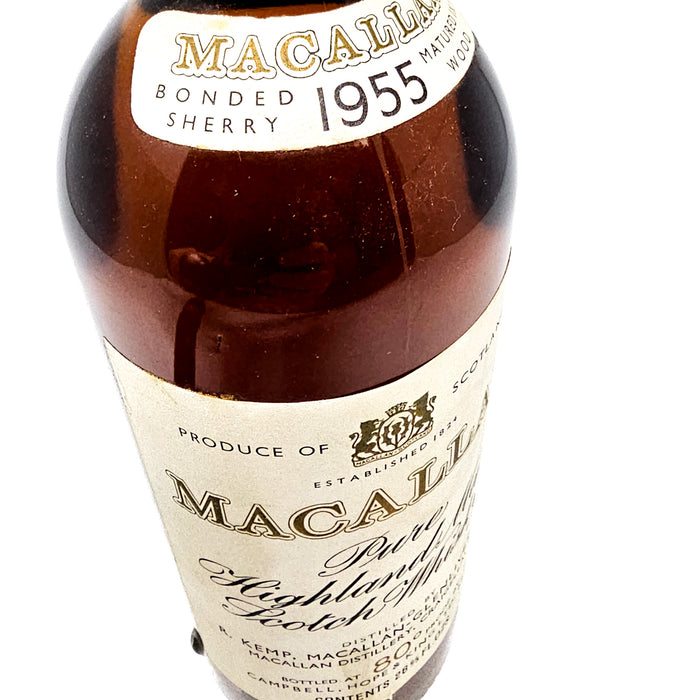 Macallan 1955 Campbell Hope & King Single Malt Scotch Whisky, 70cl, 80° Proof