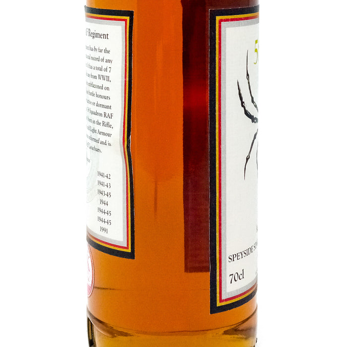 Speyside 15 Year Old 58 Squadron RAF Regiment Single Malt Scotch Whisky, 70cl, 40% ABV206 Squadron 100th Anniversary Commemorative Single Malt Scotch Whisky, 70cl, 40% ABV