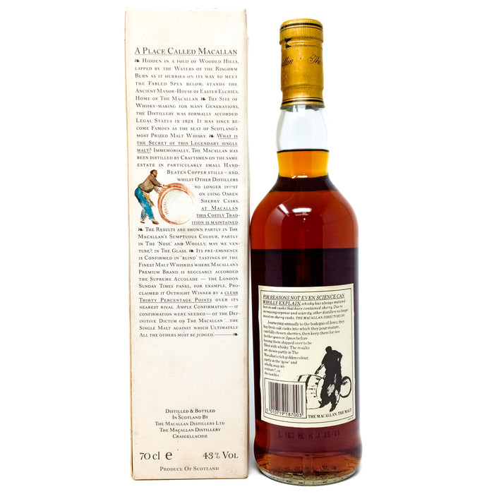 Macallan 1973 18 Year Old Single Malt Scotch Whisky, 70cl, 43% ABV