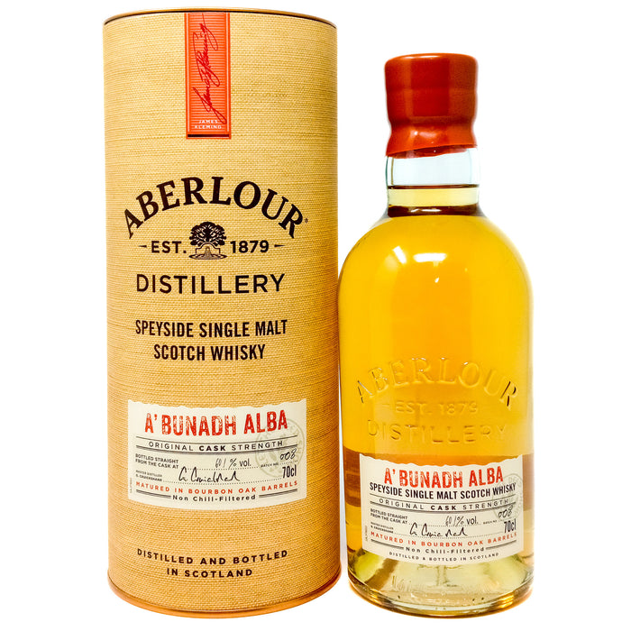 Aberlour A'Bunadh Alba Batch #8 Single Malt Scotch Whisky, 70cl, 62.7% ABV