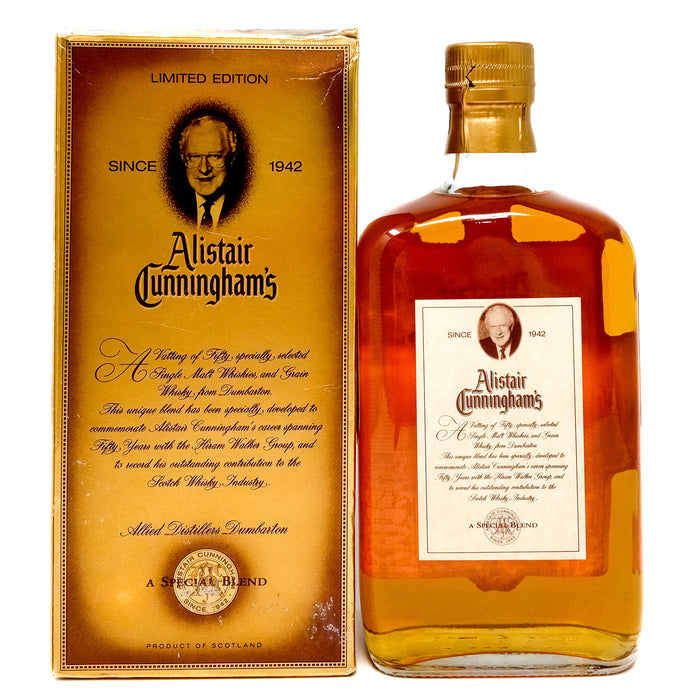 Alistair Cunningham's 50 Years Limited Edition Blended Scotch Whisky, 75cl, 40% ABV