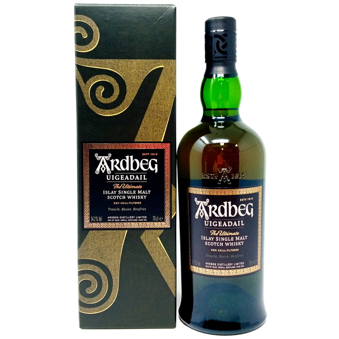 Ardbeg Uigeadail Single Malt Scotch Whisky, 70cl, 54.2%