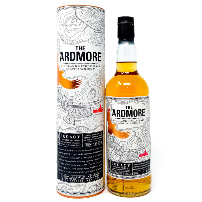 Ardmore Legacy Single Malt Scotch Whisky, 70cl, 40% ABV