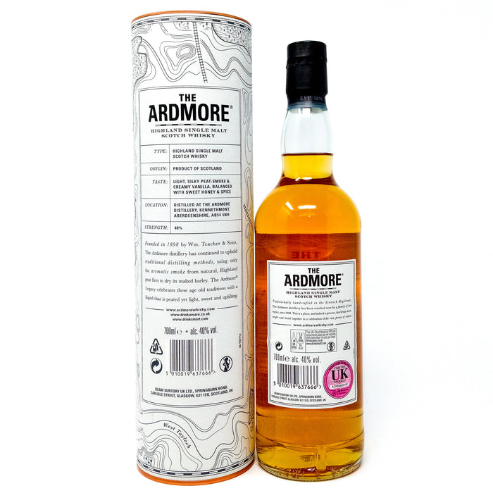 Ardmore Legacy Single Malt Scotch Whisky, 70cl, 40% ABV