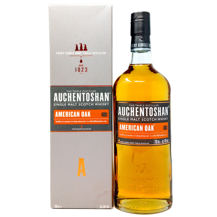 Auchentoshan American Oak Single Malt Scotch Whisky, 70cl, 40% ABV