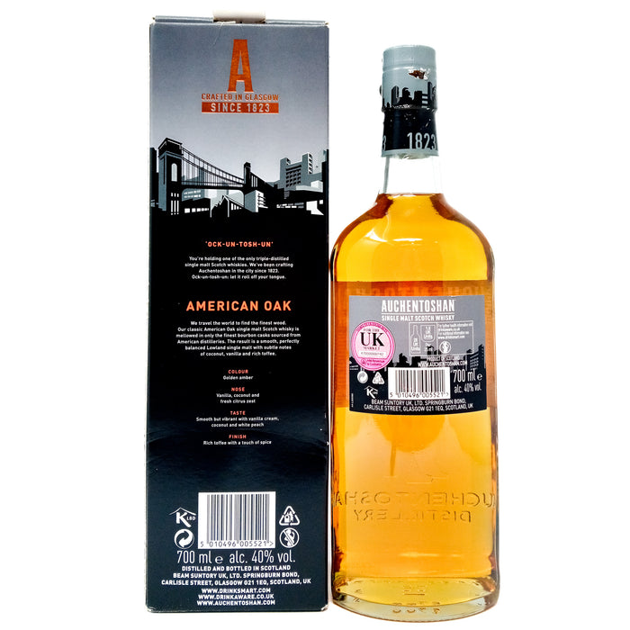 Auchentoshan American Oak Single Malt Scotch Whisky, 70cl, 40% ABV