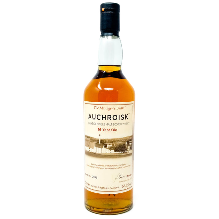 Auchroisk 16 Year Old The Manager's Dram Single Malt Scotch Whisky, 70cl, 55.6% ABV