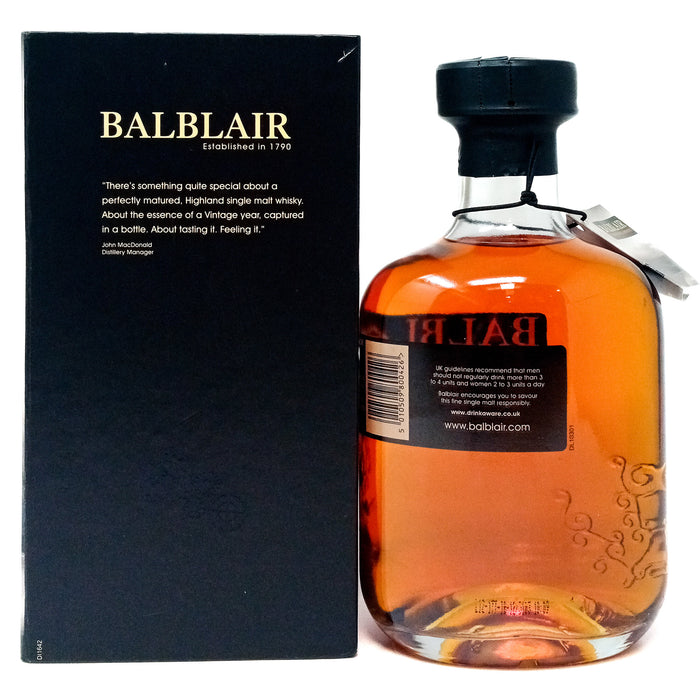 Balblair 1983 Single Cask #0405 Single Malt Scotch Whisky, 70cl, 53.4% ABV