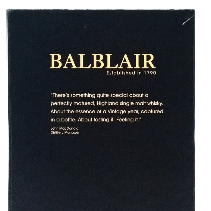 Balblair 1983 Single Cask #0405 Single Malt Scotch Whisky, 70cl, 53.4% ABV