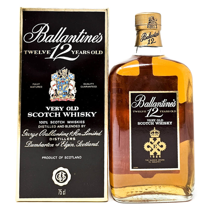 Ballantines 12 Year Old Very Old Blended Scotch Whisky, 75cl, 40
