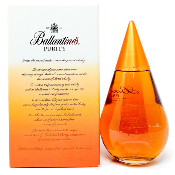 Ballantine's Purity 20 Year Old Pure 299Malt Scotch Whisky, 50cl, 43% ABV