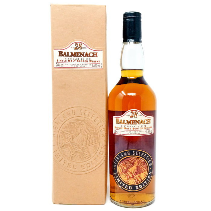 Balmenach 1972 28 Year Old Highland Selection Single Malt Scotch Whisky, 70cl, 46% ABV