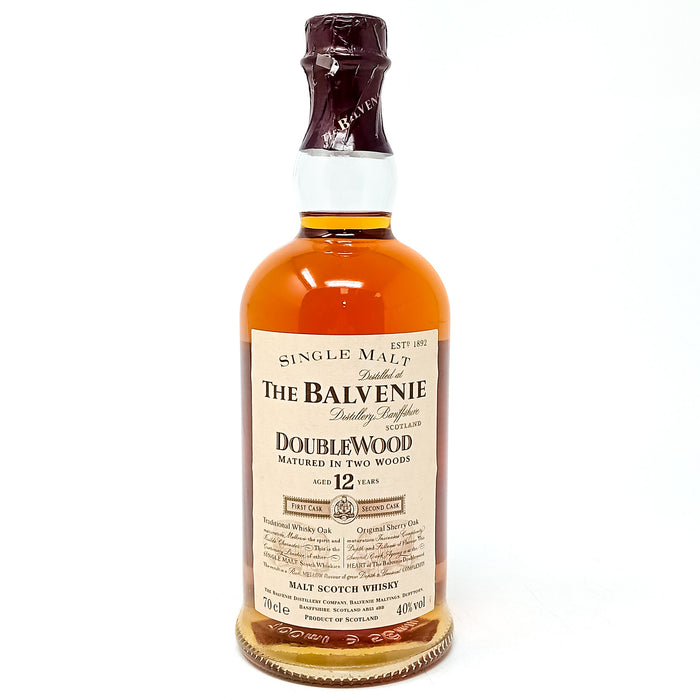 Balvenie 12 Year Old Doublewood Single Malt Scotch Whisky, 70cl, 40% ABV