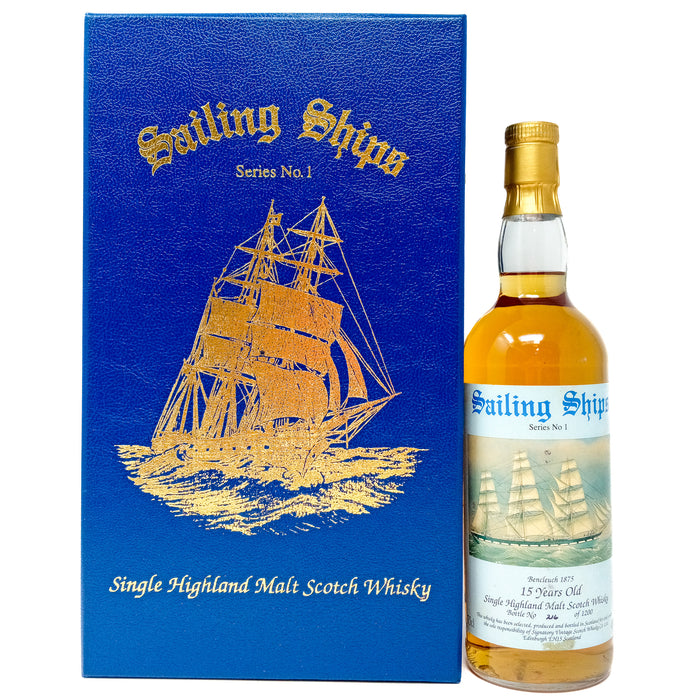 Balvenie 1974 15 Year Old Signatory Vintage Sailing Ships Series No.1 Single Malt Scotch Whisky, 75cl, 43% ABV