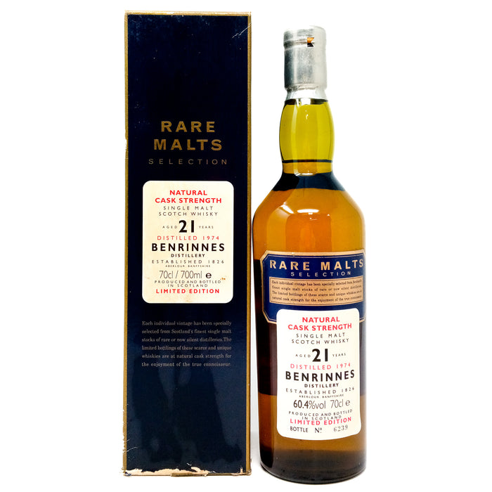 Benrinnes 21 Year Old 1974 Rare Malts Single Malt Scotch Whisky, 70cl, 60.4% ABV