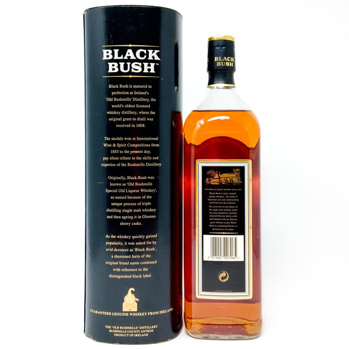 Black Bush Bushmills Irish Whiskey, 1L, 43% ABV