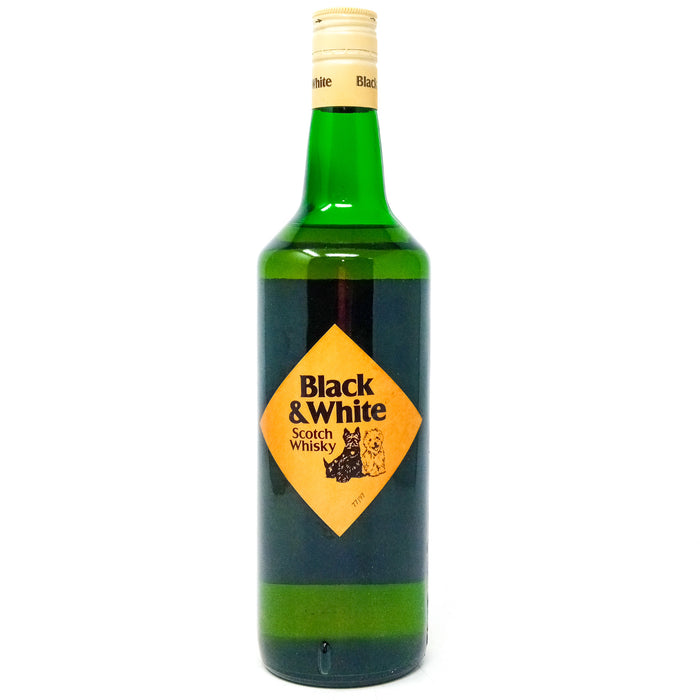 Black & White Blended Scotch Whisky, 26 2/3 fl.ozs., 70° Proof