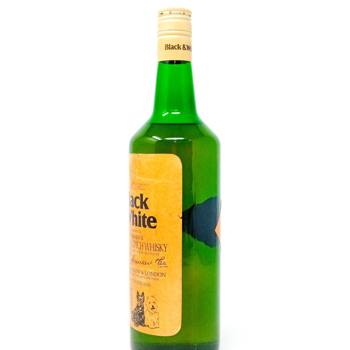 Black & White Blended Scotch Whisky, 26 2/3 fl.ozs., 70° Proof