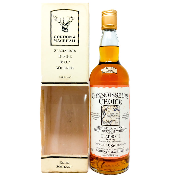 Bladnoch 1986 Gordon & MacPhail Connoisseurs Choice Single Malt Scotch Whisky, 70cl, 40% ABV