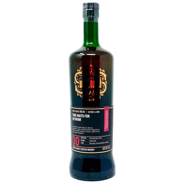 Bladnoch 1990 30 Year Old SMWS 50.114 Single Malt Scotch Whisky, 70cl, 49.8% ABV