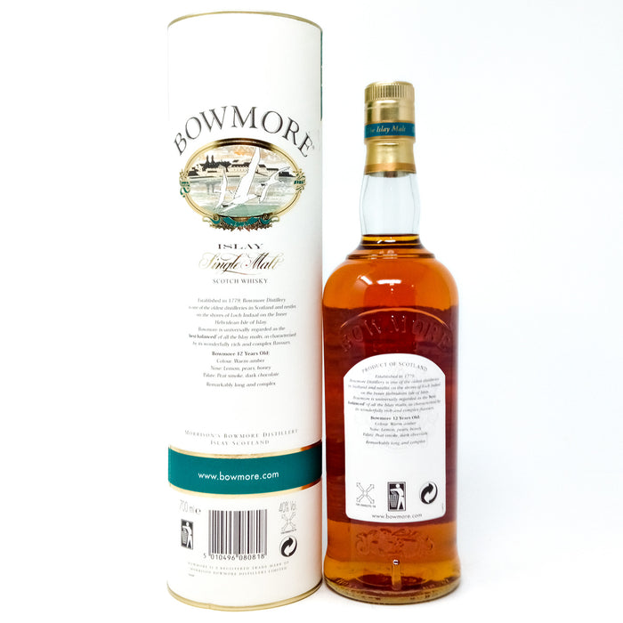 Bowmore 12 Year Old Single Malt Scotch Whisky, 70cl, 40% ABV