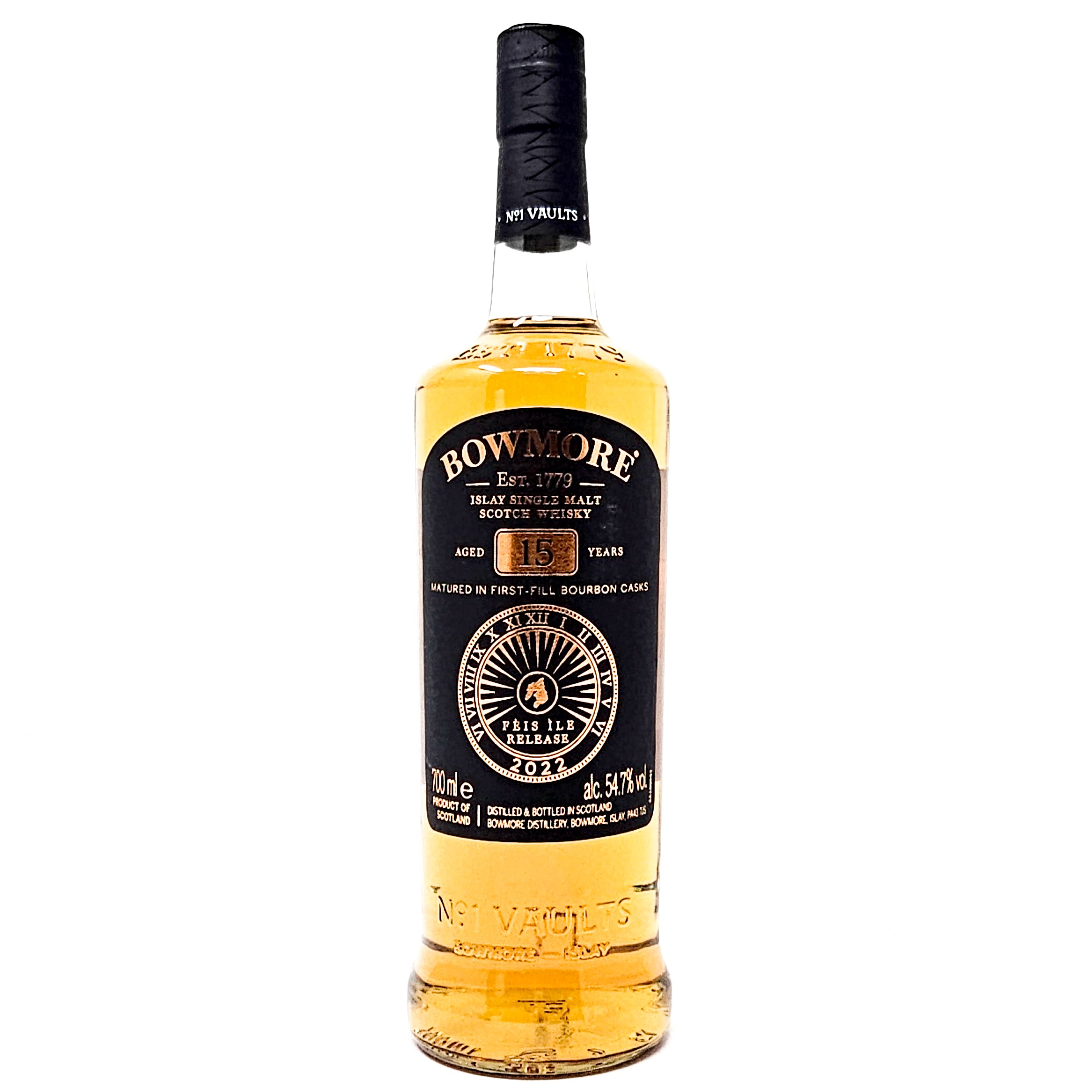 Bowmore 15 Year Feis Ile 2022 Single Malt Scotch - 70cl 54.7%