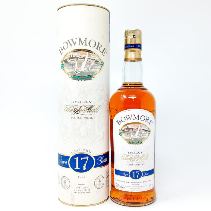 Bowmore 17 Year Old Single Malt Scotch Whisky, 70cl, 43% ABV