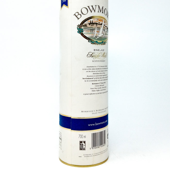 Bowmore 17 Year Old Single Malt Scotch Whisky, 70cl, 43% ABV