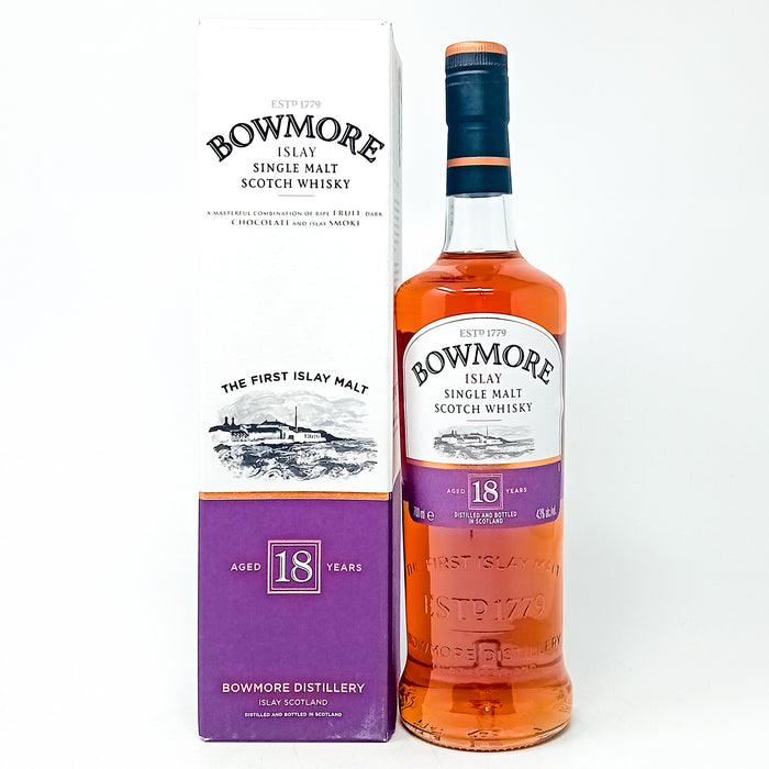 Bowmore 18 Year Old  Single Malt Scotch Whisky, 70cl, 43% ABV