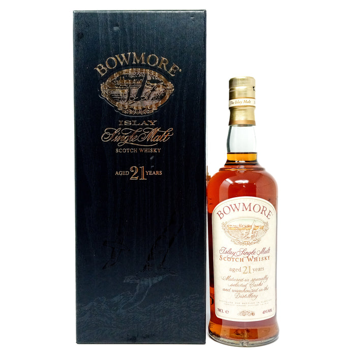 Bowmore 21 Year Old 1990s Single Malt Scotch Whisky, 70cl, 43% ABV