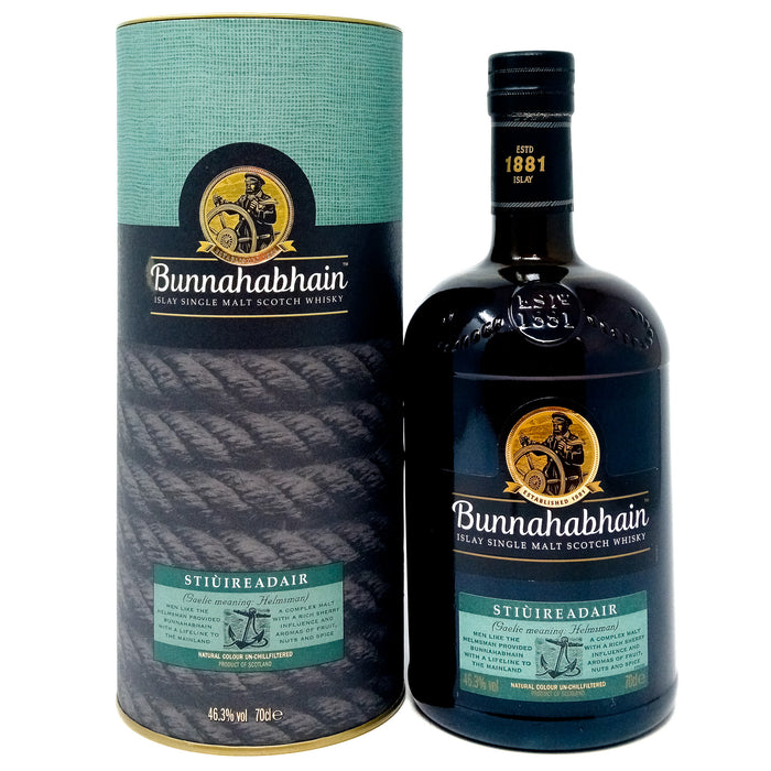 Bunnahabhain Stiuireadair Single Malt Scotch Whisky, 70cl, 46.3% ABV