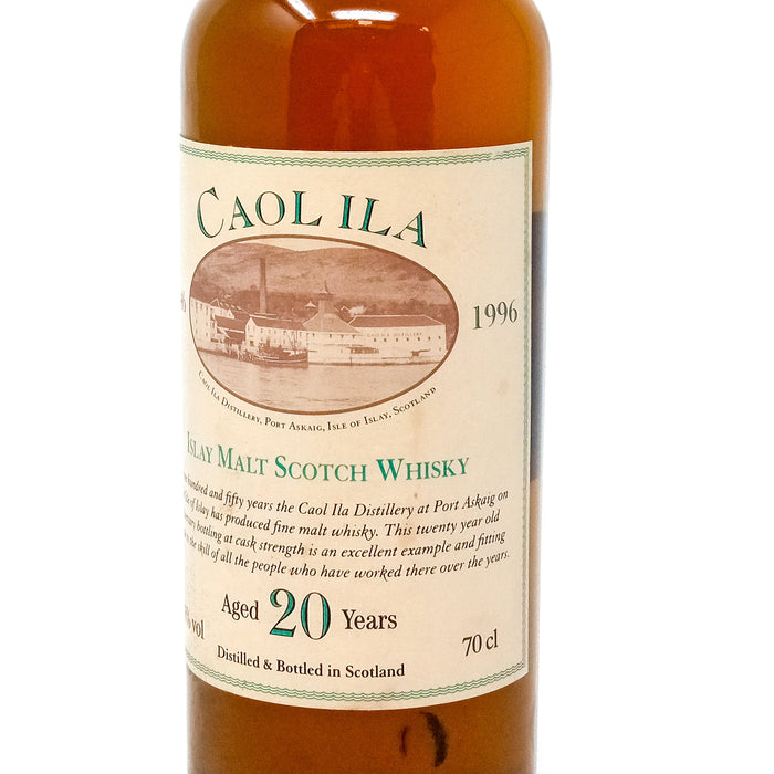 Caol Ila 20 Year Old 150th Anniversary Single Malt Scotch Whisky, 70cl, 57.86% ABV