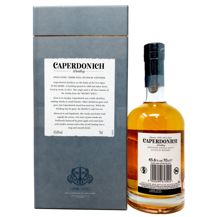 Caperdonich 25 Year Old Peated Small Batch Release Batch 004 Single Malt Scotch Whisky, 70cl, 45.6% ABV