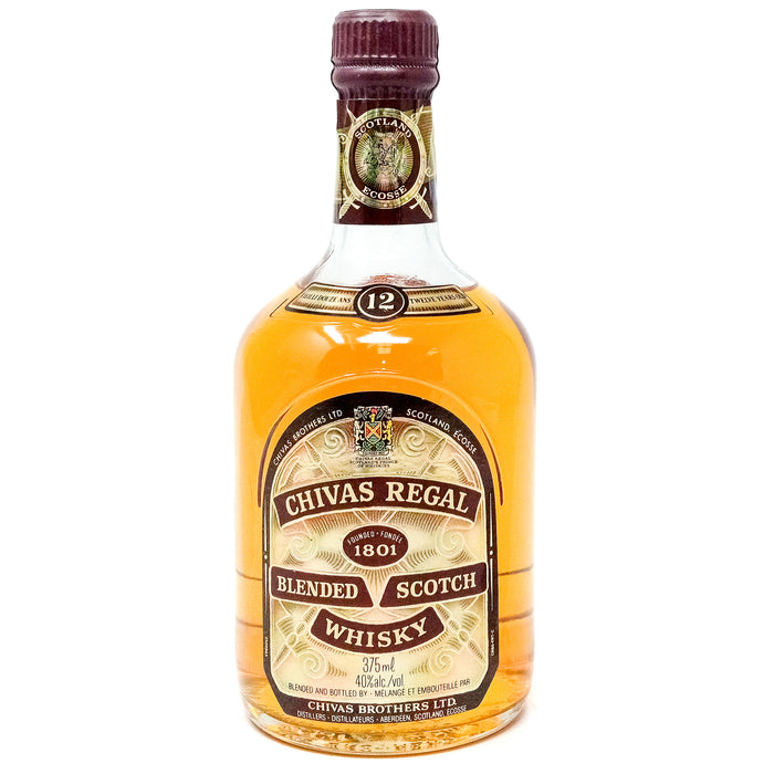 Chivas Regal 12 Year Old Blended Scotch Whisky, Half Bottle, 37.5cl, 40% ABV