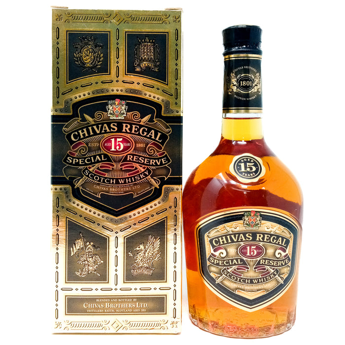 Chivas Regal 15 Year Old Special Reserve Blended Scotch Whisky, 75cl, 43% ABV