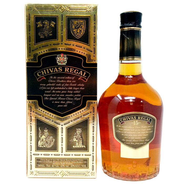 Chivas Regal 15 Year Old Special Reserve Blended Scotch Whisky, 75cl, 43% ABV