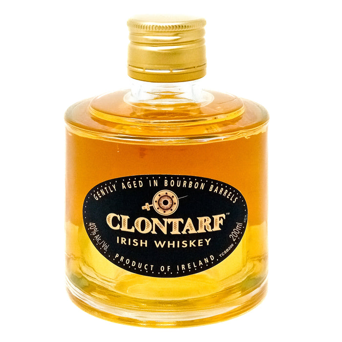 Clontarf Classic Blended Irish Whiskey, Half Bottle, 20cl, 40% ABV