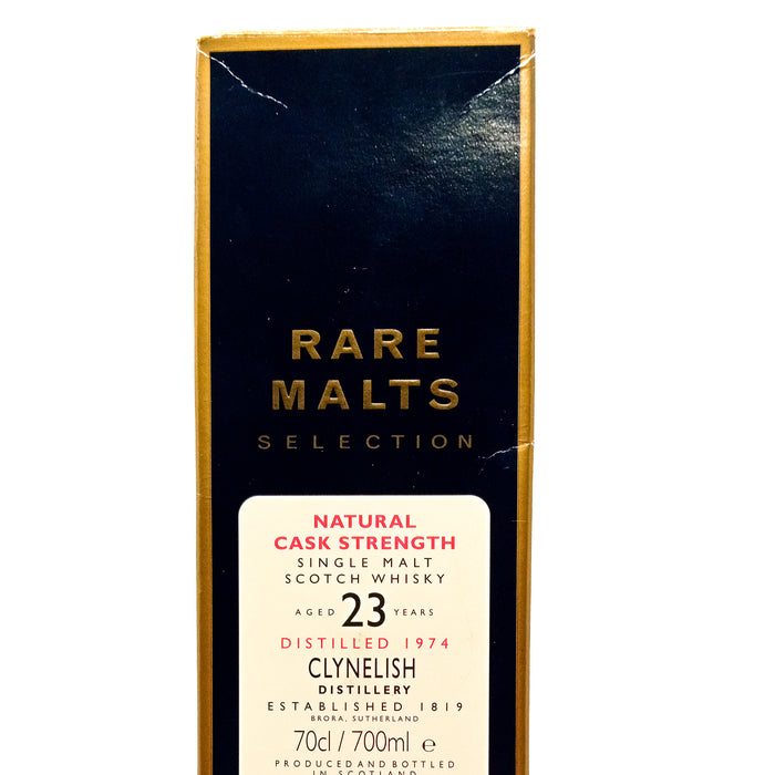 Clynelish 1974 23 Year Old Rare Malts Selection Single Malt Scotch Whisky, 70cl, 59.1% ABV