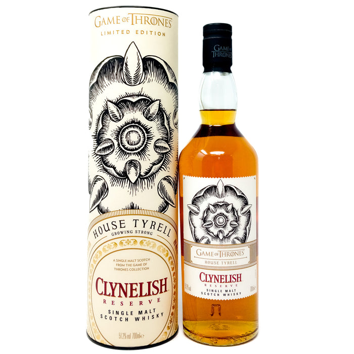 Clynelish Reserve Game of Thrones House Tyrell Single Malt Scotch Whisky, 70cl, 51.2% ABV