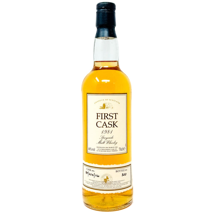 Convalmore 1981 16 Year Old First Cask Single Malt Scotch Whisky, 70cl, 46% ABV