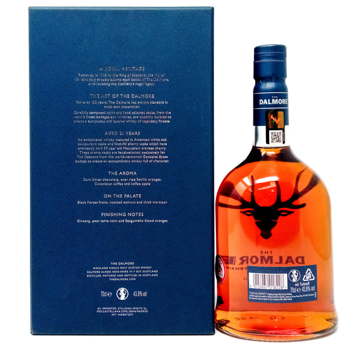 Dalmore 21 Year Old 2022 Release Limited Edition Single Malt Scotch Whisky, 70cl, 43.8% ABV