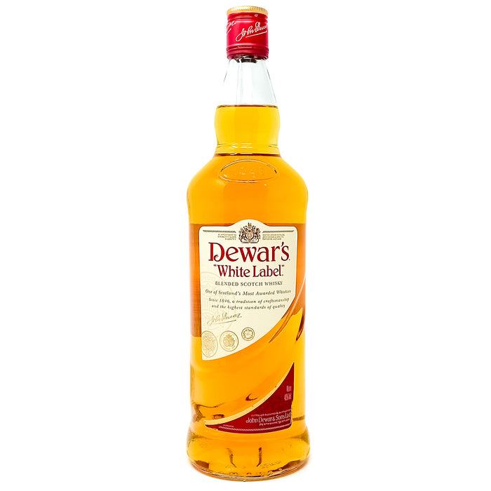 Dewar's White Label Blended Scotch Whisky, 1L, 40% ABV