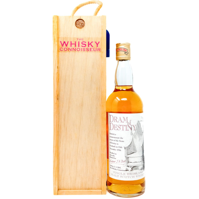 Dram of Destiny 1996 Whisky Connoisseur Single Malt Scotch Whisky, 70cl, 40% ABV