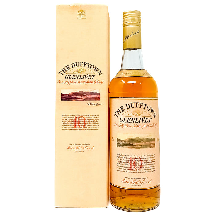 Dufftown-Glenlivet 10 Year Old Single Malt Scotch Whisky, 70cl