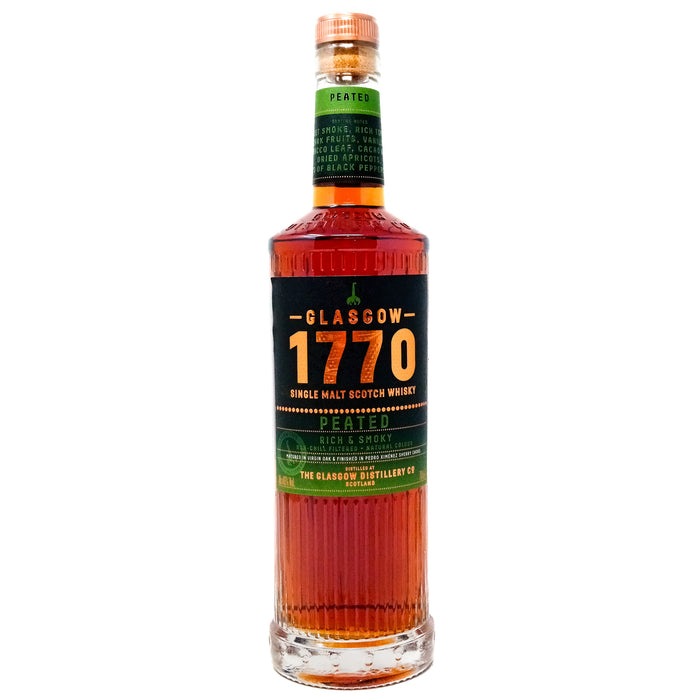 Glasgow '1770' Peated Single Malt Scotch Whisky 70cl, 53.7% ABV