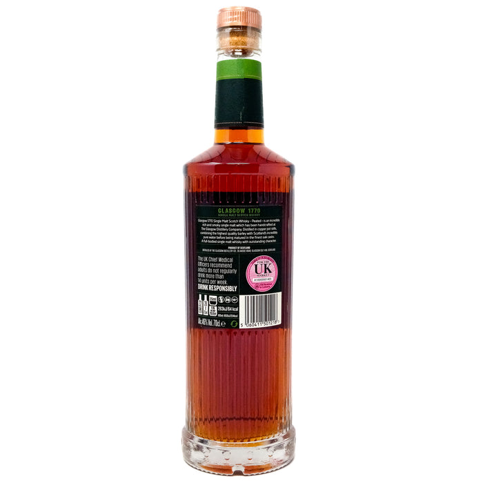 Glasgow '1770' Peated Single Malt Scotch Whisky 70cl, 53.7% ABV