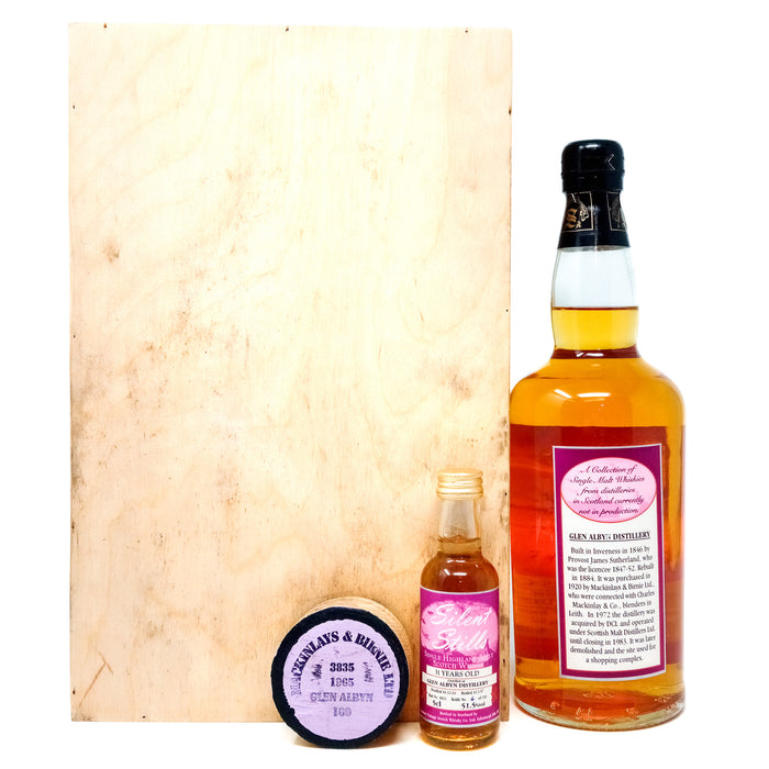 Glen Albyn 1965 31 Year Old Silent Stills Single Malt Scotch Whisky, 70cl+5cl, 51.5% ABV