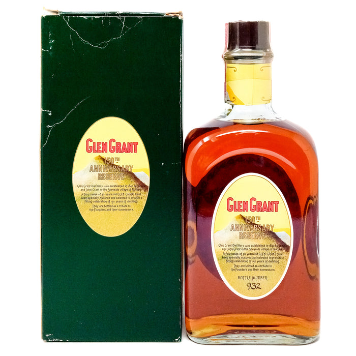 Glen Grant 30 Year Old 150th Anniversary Reserve Single Malt Scotch Whisky, 75cl, 45% ABV